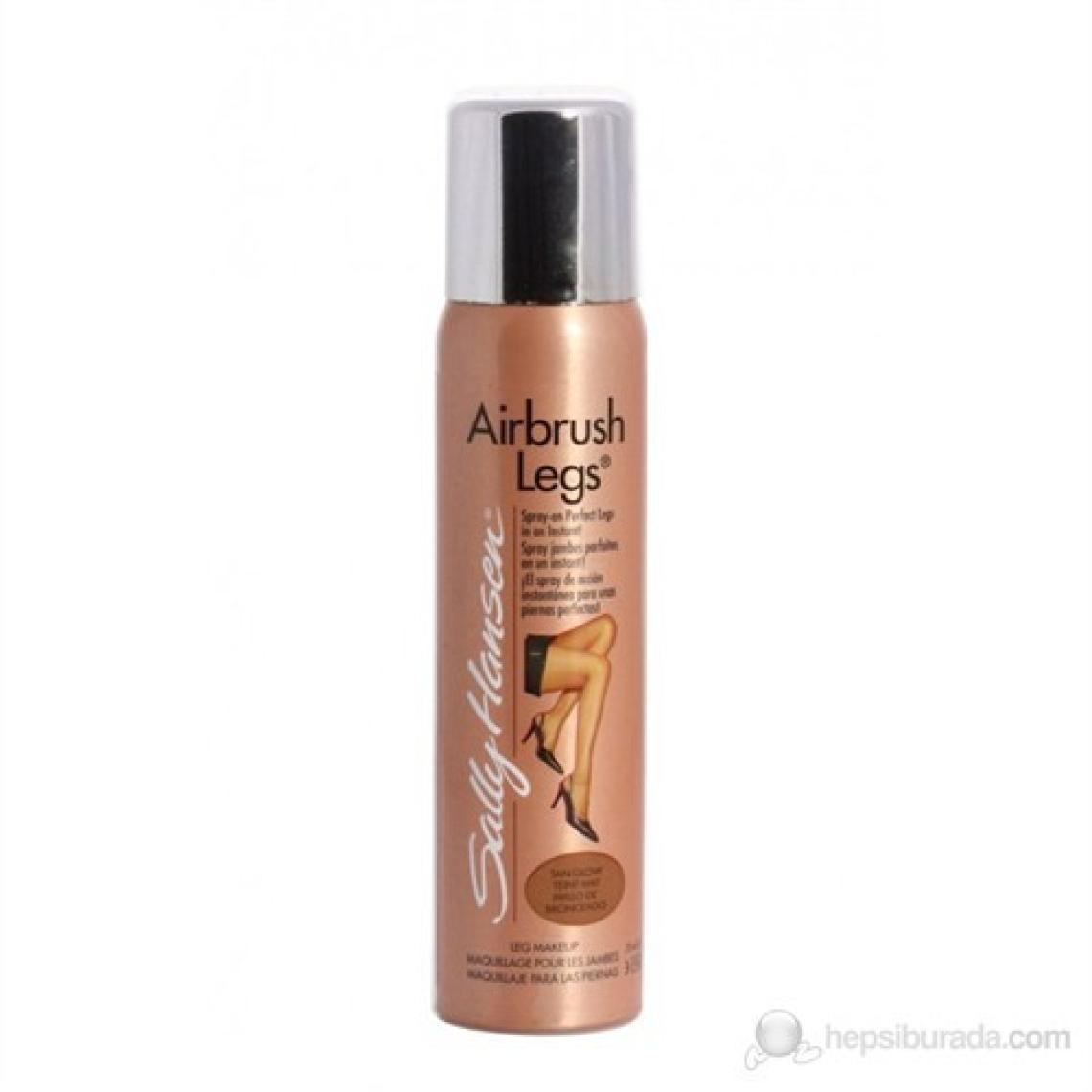 Sally Hansen Airbrush Legs - Tan Glow - Sprey Bacak Makyajı - Doğal Bronz