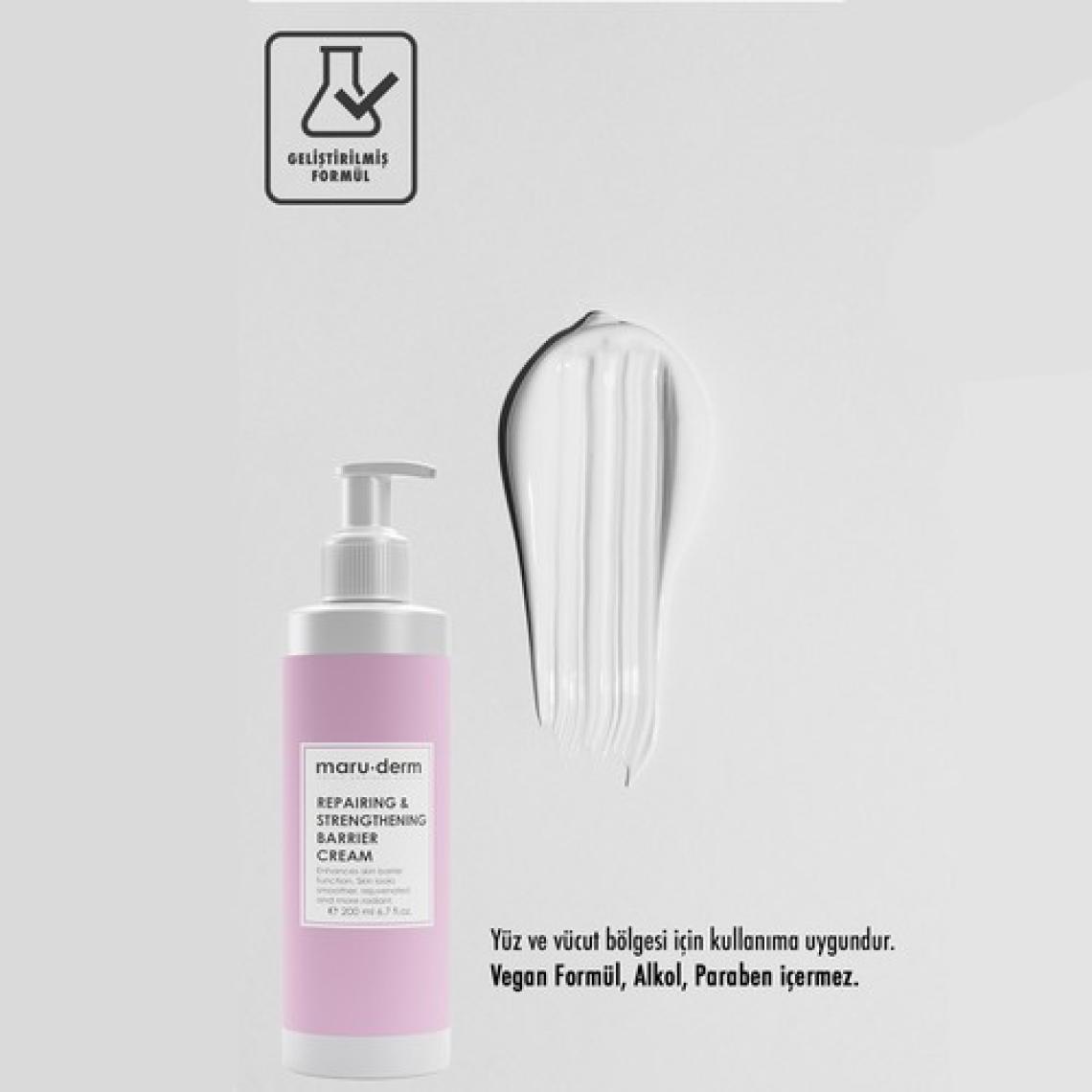 Maru.derm Bariyer Onarıcı & Ceramide Cilt Bakım Kremi 200 ml
