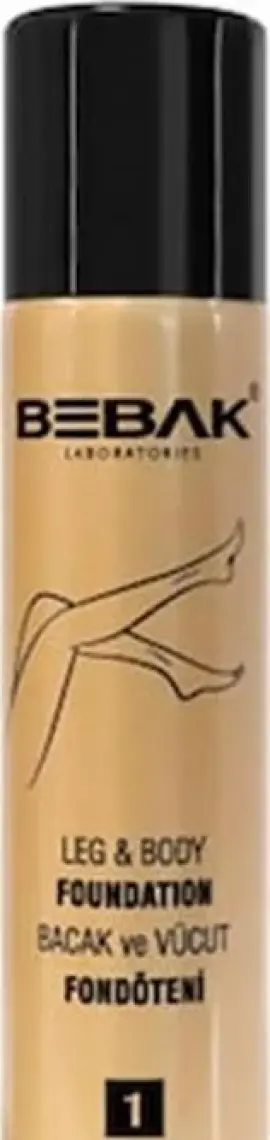 Bebak Bacak Fondöteni Light Açık 1 Numara 75 ml