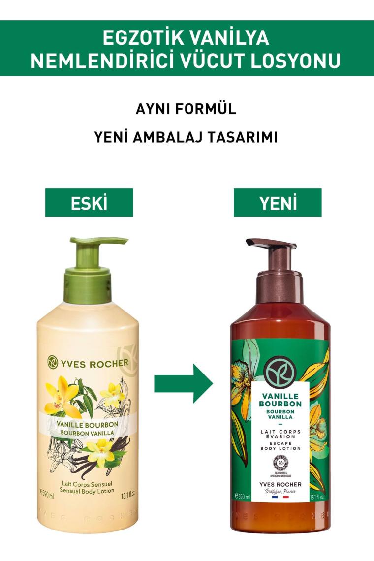 Yves Rocher Organik Vanilya Vücut Sütü 390 ml