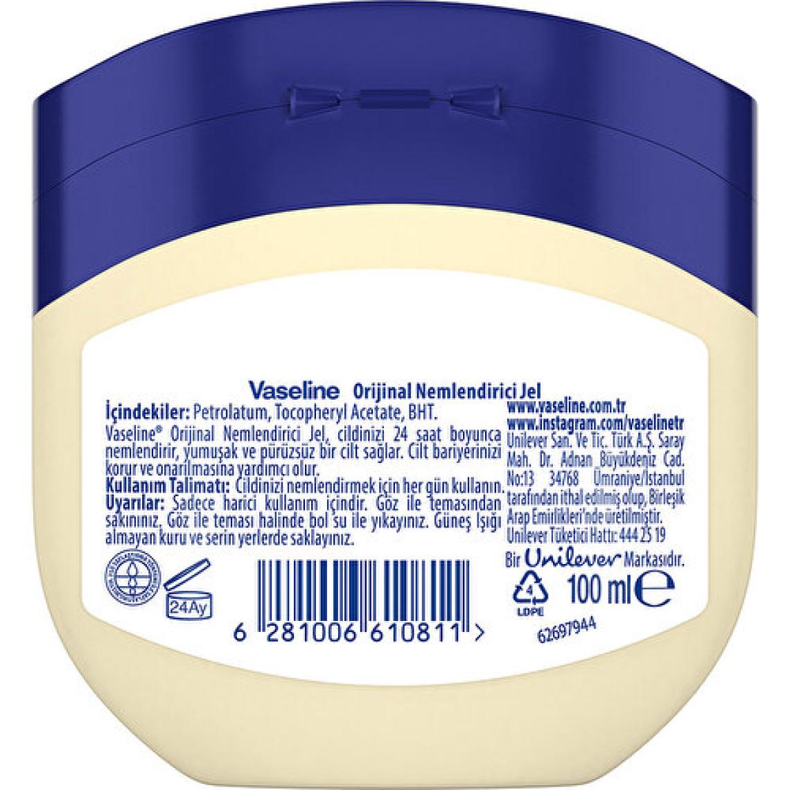 Vaseline Blueseal Original Vazelin 100 ml