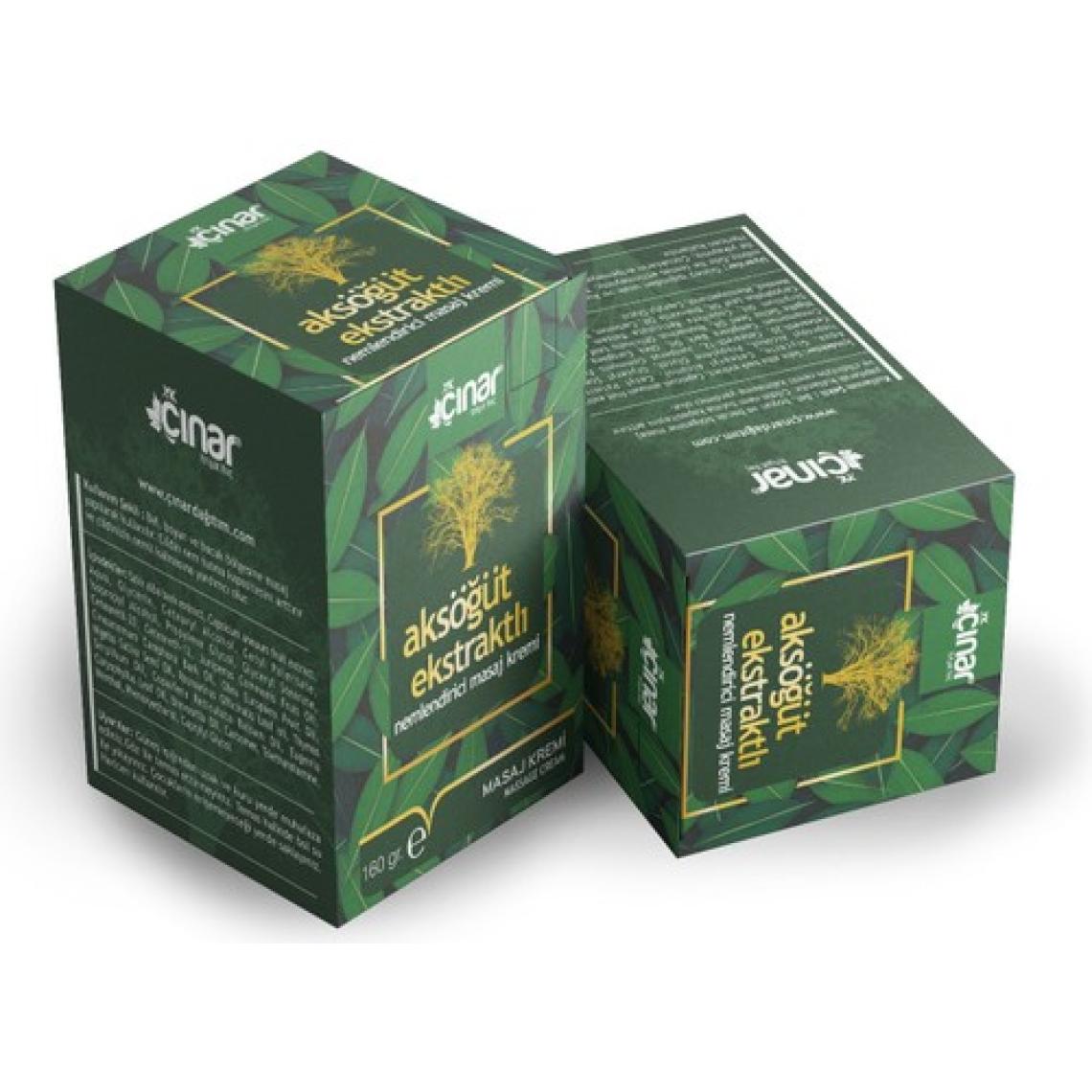 Çınar Aksöğüt Ekstraktlı Nemlendirici Masaj Kremi 180 ml