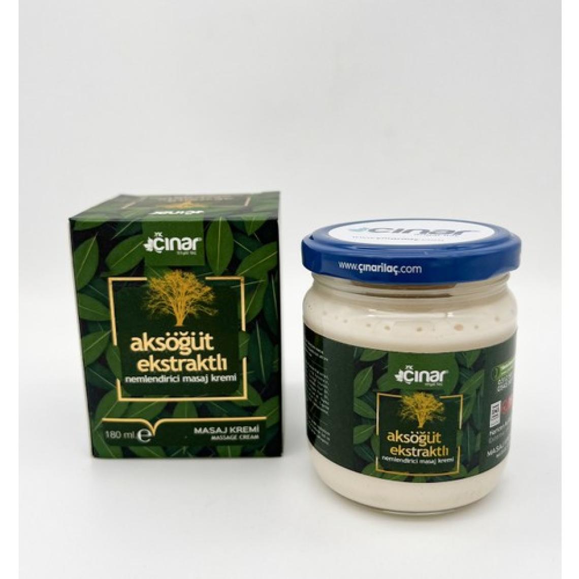 Çınar Aksöğüt Ekstraktlı Nemlendirici Masaj Kremi 180 ml