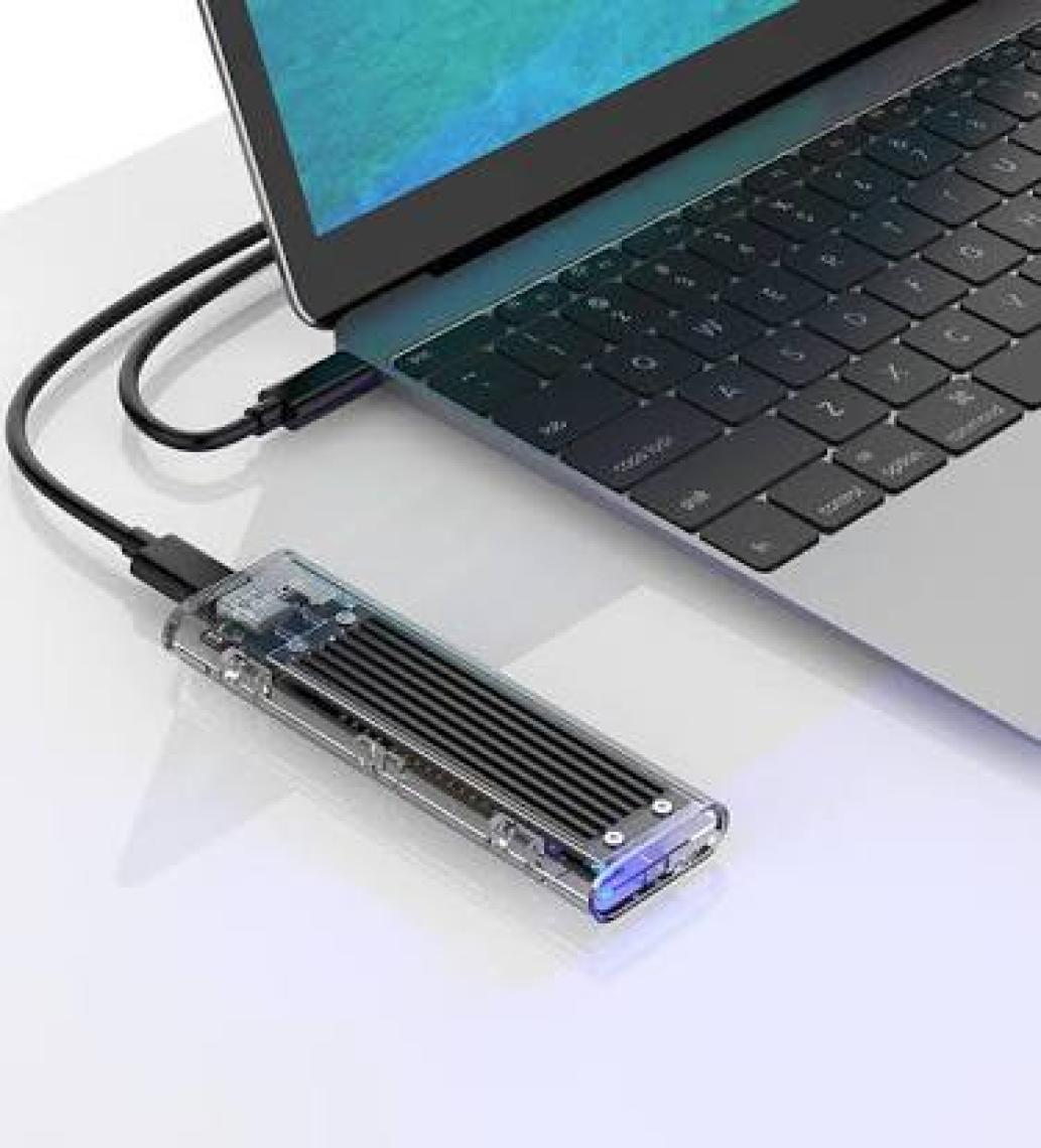 Orico USB3.1 Gen2 Type-C 10Gbps M.2 NVMe SSD Disk Kutusu Siyah