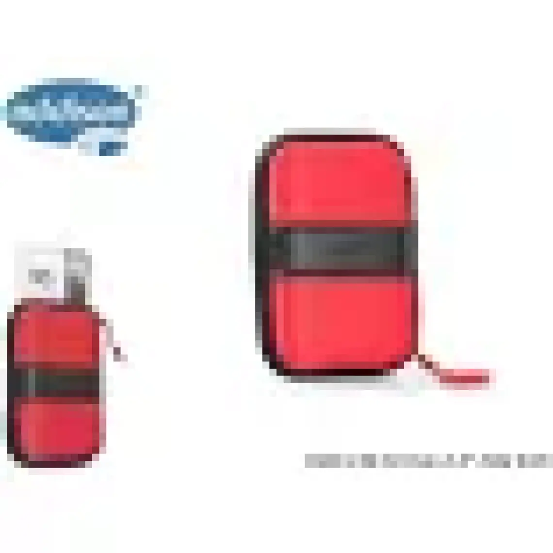 Addison HDD-136 Kırmızı 2.5 HDD Kılıfı