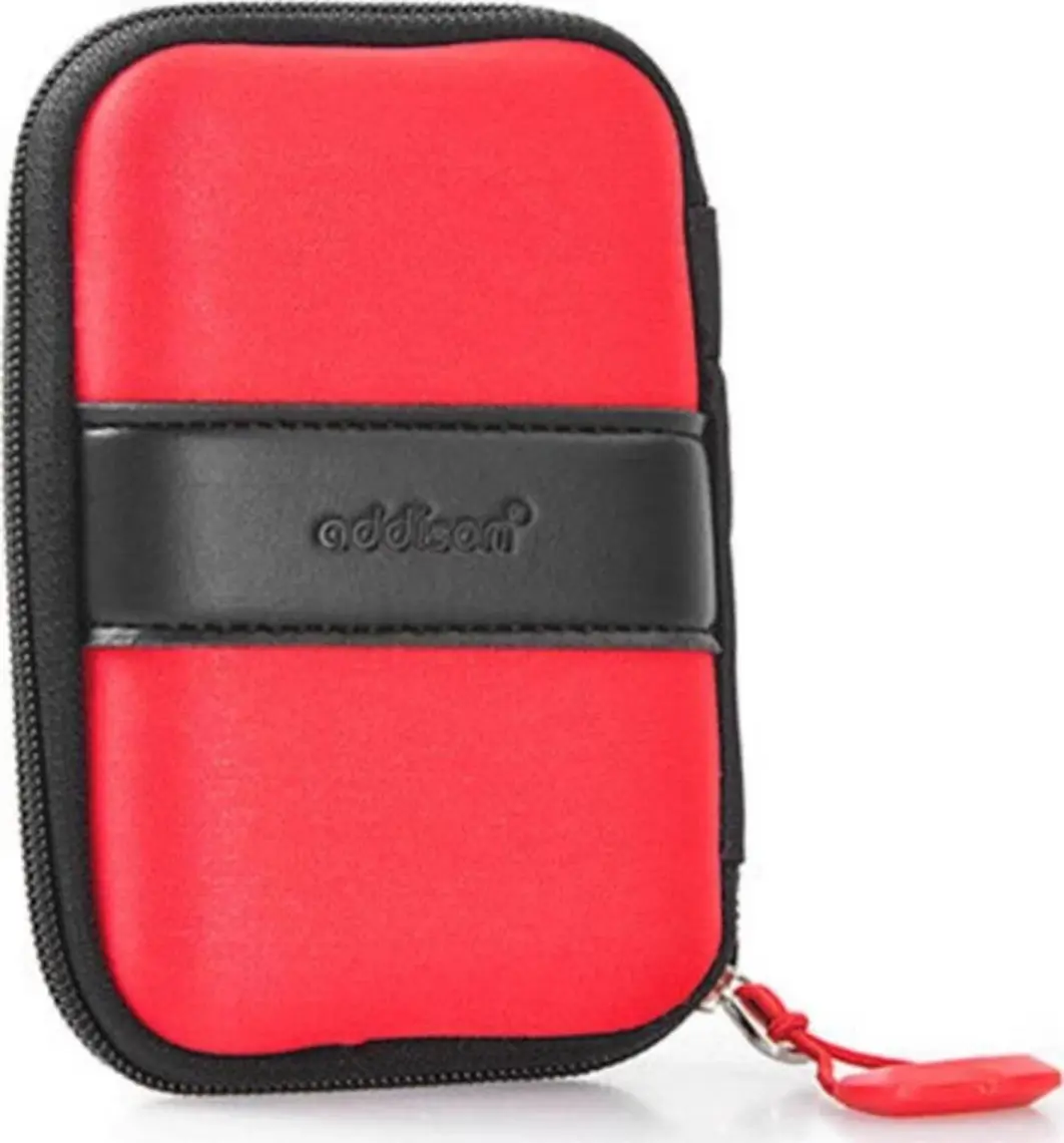 Addison HDD-136 Kırmızı 2.5 HDD Kılıfı