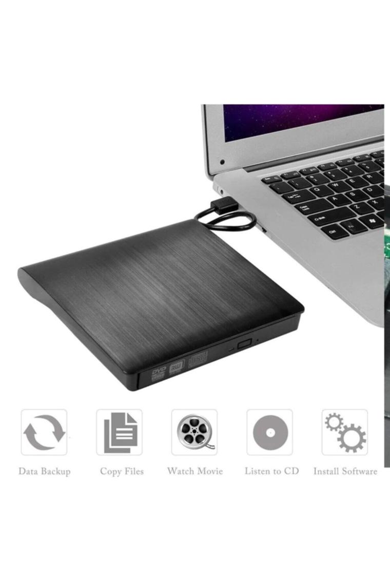 4367 Usb 3.0 Sata Slim 9.5mm Dvd Rw Writer Ssd External Harici Caddy Kutu