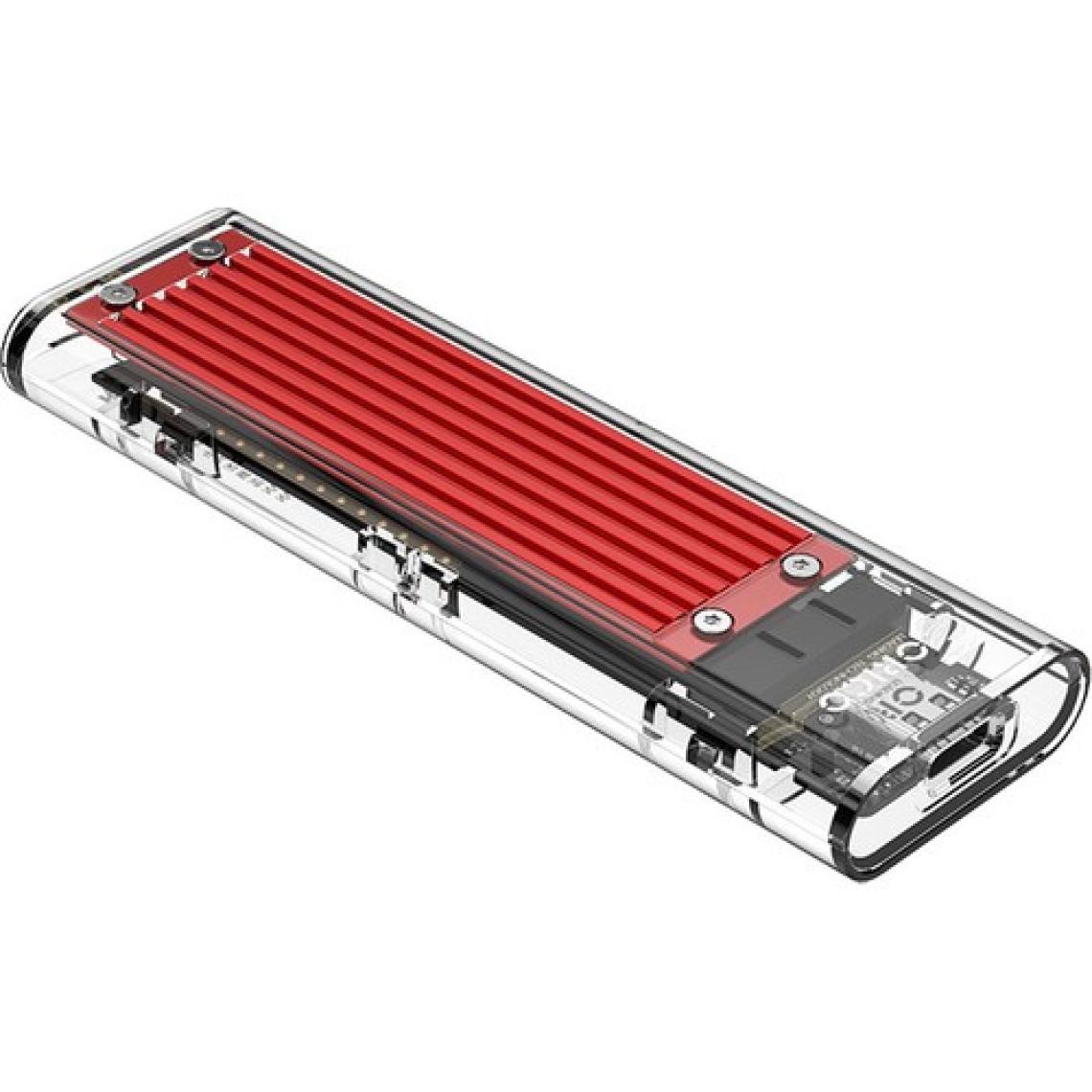 Orico Type-C Nvme M.2 SSD HDD Harddisk Kutusu, Kırmızı, Tcm2-C3