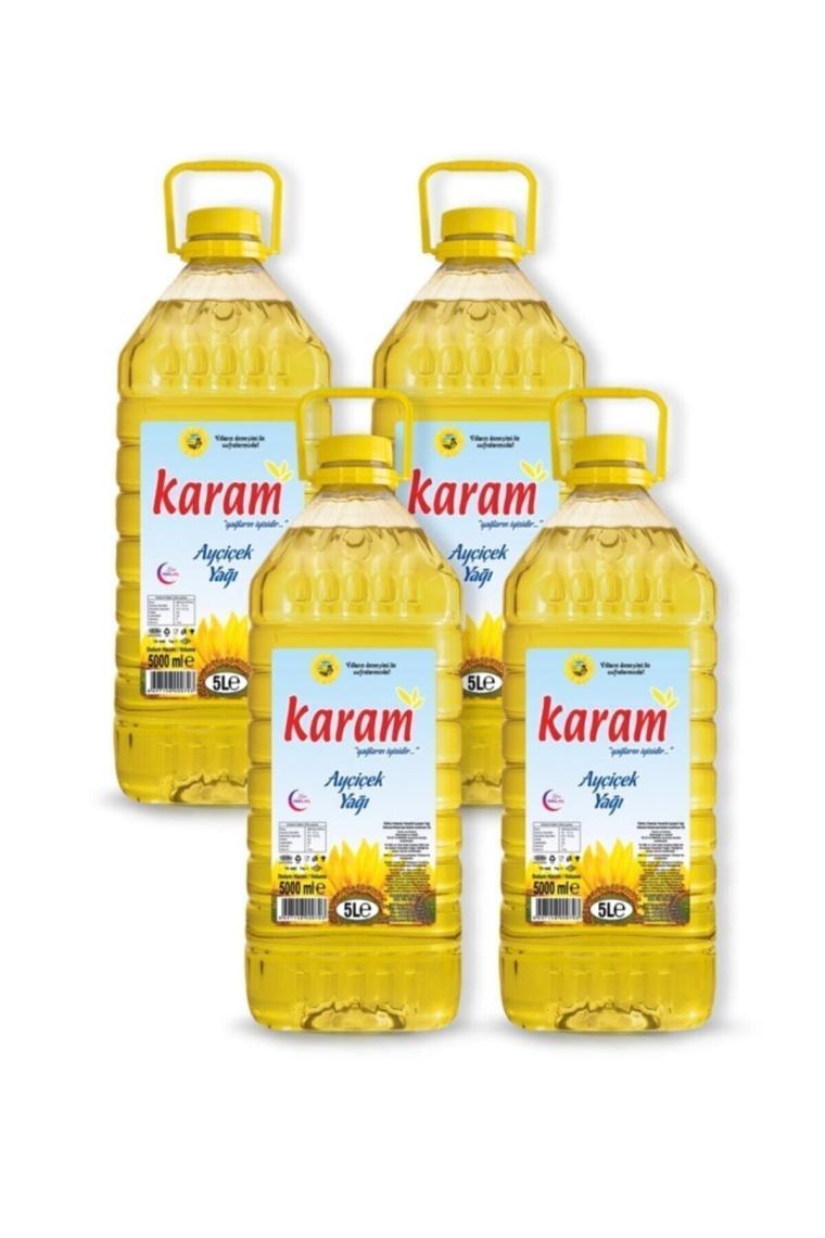 Ayçiçek Yağı 4 x 5 lt