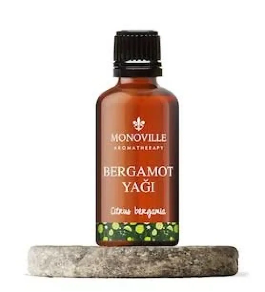 Monoville Bergamot Uçucu Yağı 10 ml %100 Saf Ve Doğal ( Bergamot Essential Oil )
