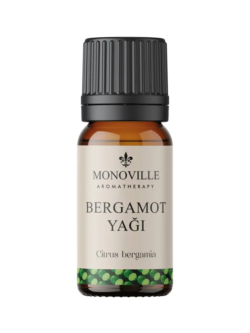 Monoville Bergamot Uçucu Yağı 10 ml %100 Saf Ve Doğal ( Bergamot Essential Oil )