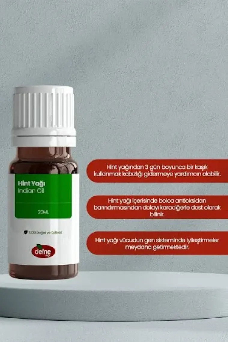 Defne Doğa Hint Yağı 20 ml