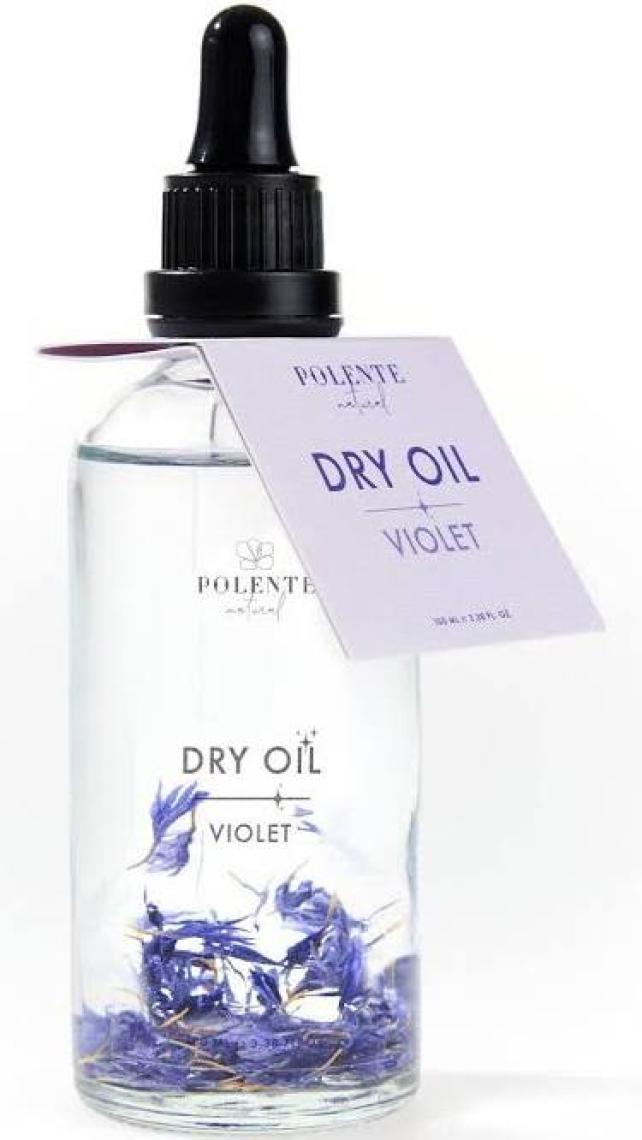 Polente Natural Violet Dry Oil 100 ml - Çok Amaçlı Kuru Yağ