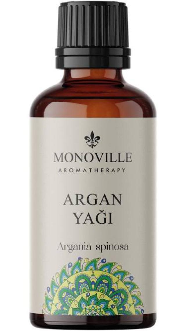 Monoville Argan Yağı 30 ml Soğuk Sıkım %100 Saf Ve Doğal ( Argan Oil )