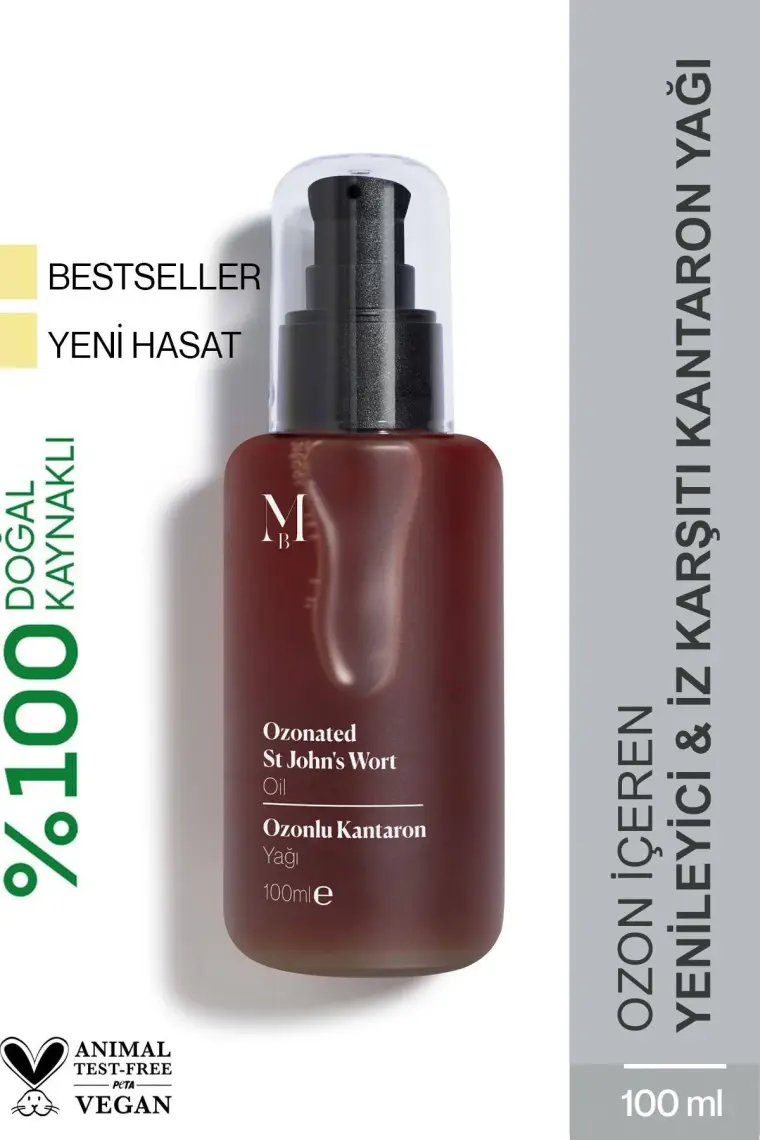 Misbahçe Ozonlu Kantaron Yağı 100 ml