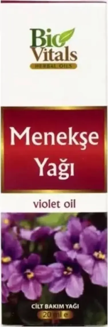 Bio Vitals Menekşe Yağı 20 ml