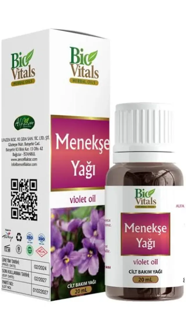Bio Vitals Menekşe Yağı 20 ml