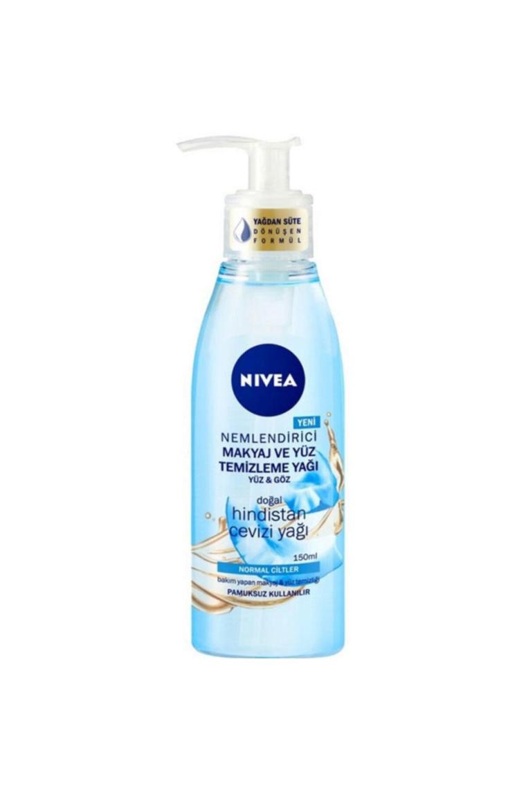 Nivea Nemlendirici Normal Ciltler Makyaj ve Yüz Temizleme Yağı 150 ml
