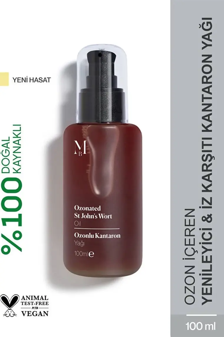 Misbahçe Ozonlu Kantaron Yağı 100 ml
