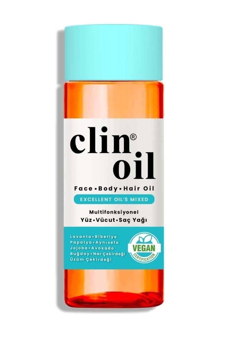 Clin Oil Multifonksiyonel Oil (YÜZ VUCÜT SAÇ) 100 ml