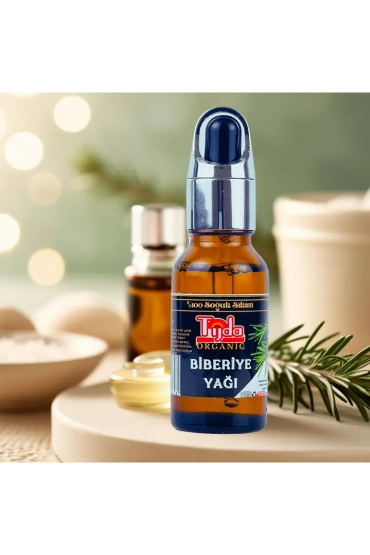 Biberiye Yağı 20 ml ( %100 Soğuk Sıkım ) Saç Bakımı