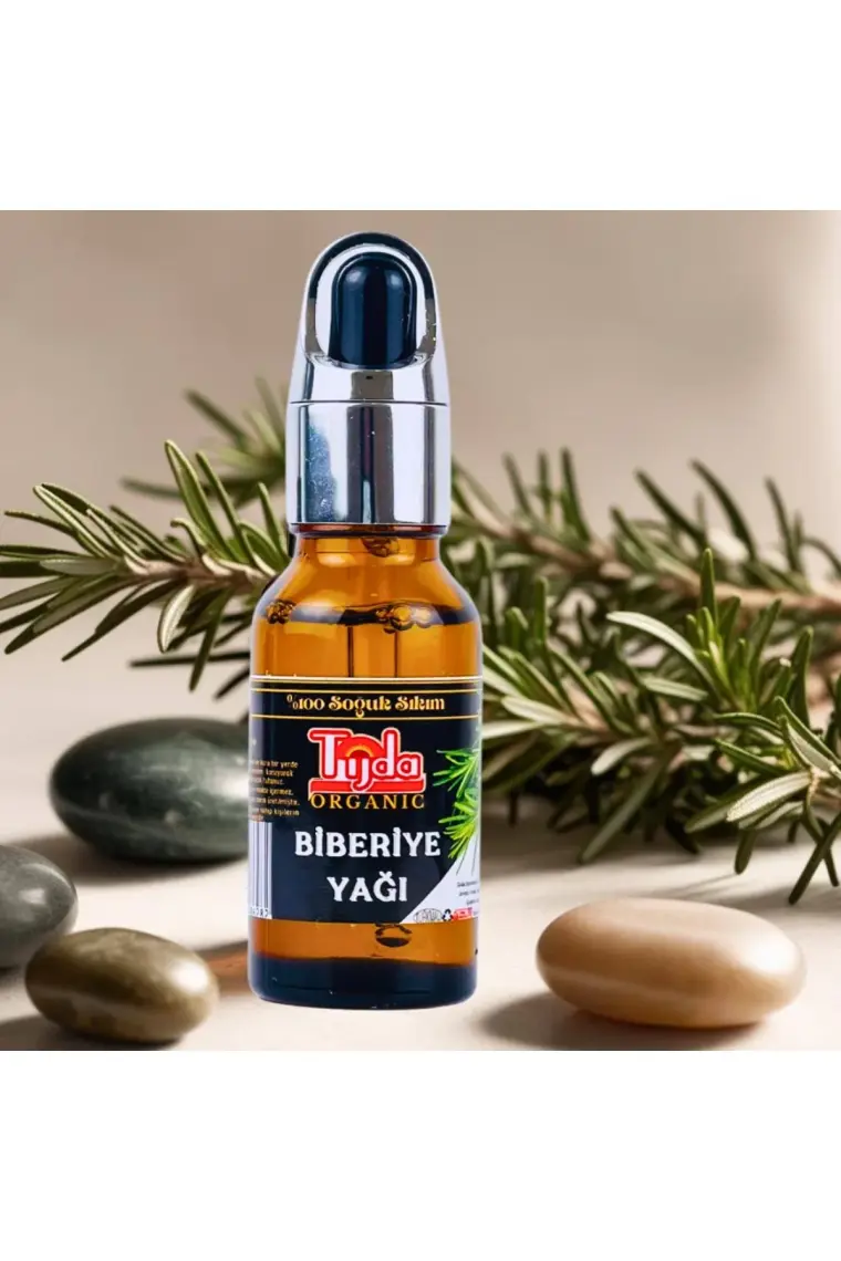 Biberiye Yağı 20 ml ( %100 Soğuk Sıkım ) Saç Bakımı