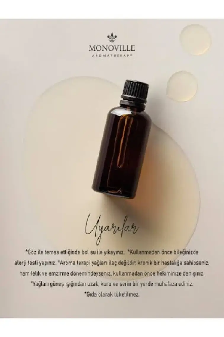 Monoville Jojoba Yağı - 30 ml, Besleyici Etki, Unisex, Soğuk Sıkım, %100 Saf ve Doğal Cilt ve Saç Bakımı için