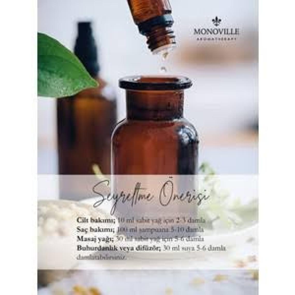 Monoville Palmarosa Uçucu Yağı 10 ml %100 Saf Ve Doğal ( Palmarosa Essential Oil )