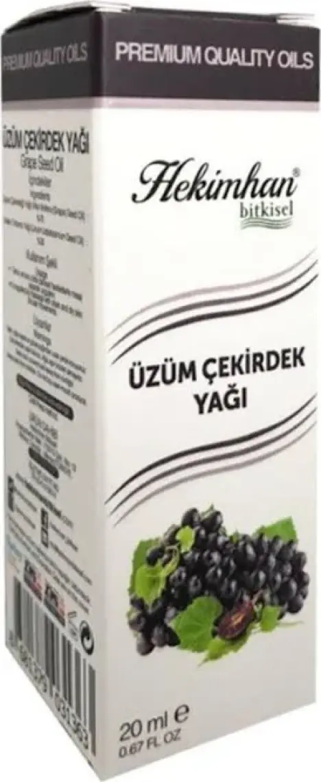 Hekimhan Üzüm Çekirdeği Yağı 20 ml