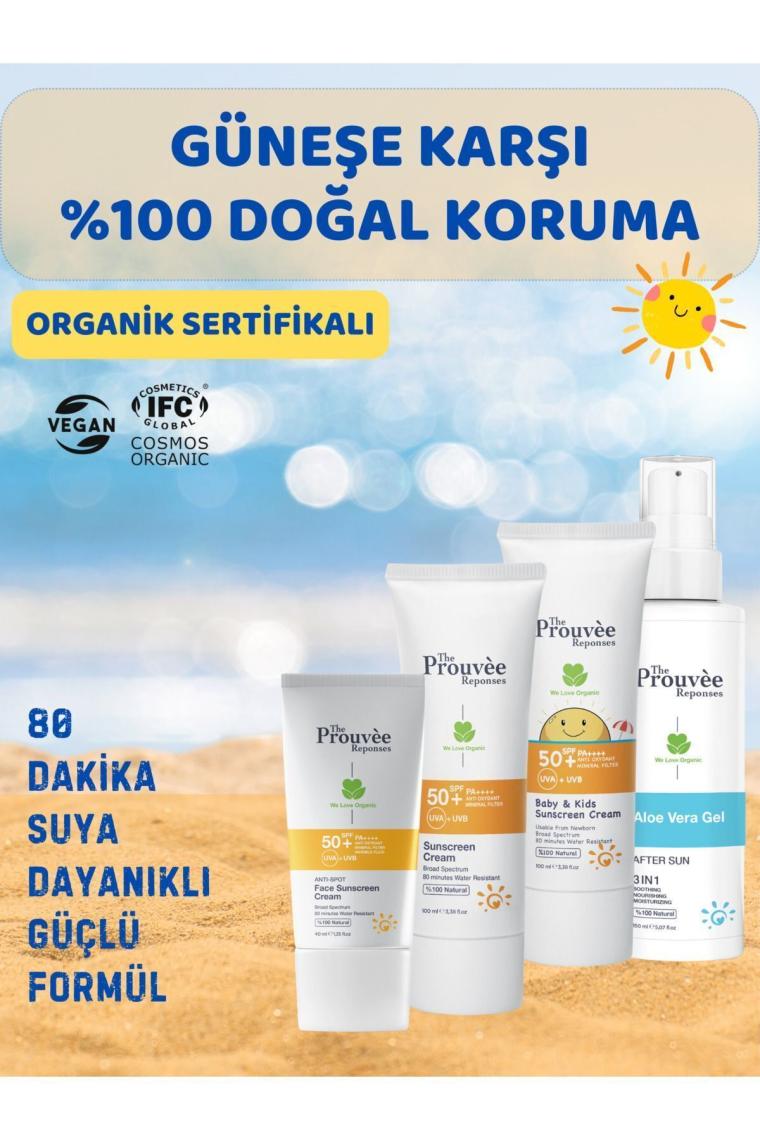 The Prouvee Reponses Organik After Sun Aloe Vera Jel 150 ml