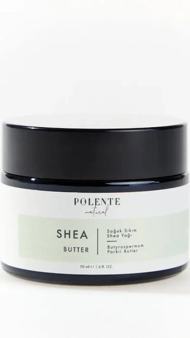 Polente Natural Shea Butter - Soğuk Sıkım (50 ml)