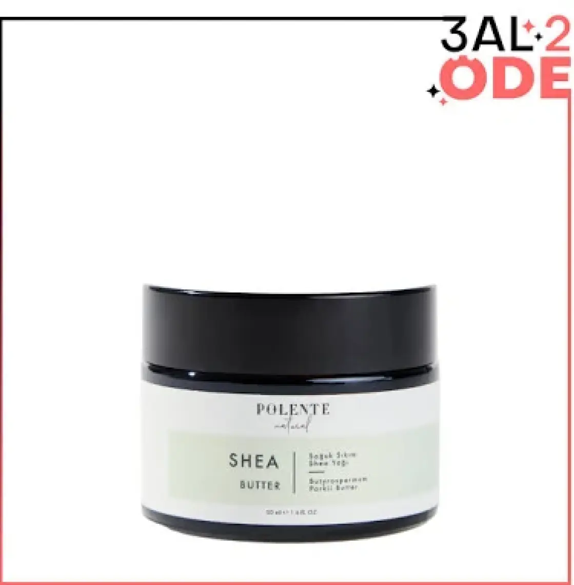 Polente Natural Shea Butter - Soğuk Sıkım (50 ml)