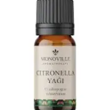 Monoville Citronella Uçucu Yağı 10 ml %100 Saf Ve Doğal ( Citronella Essential Oil )