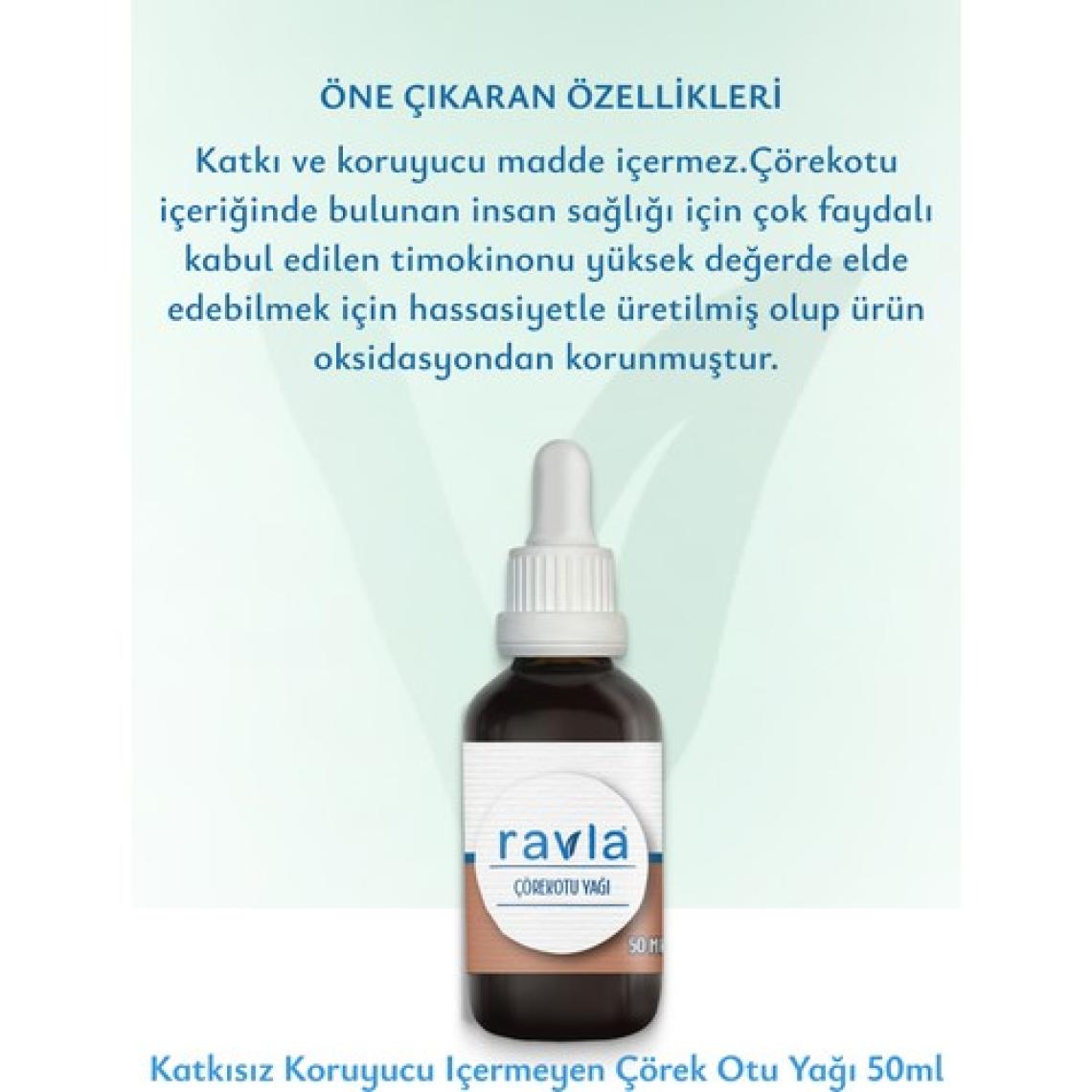 Ravla Çörek Otu Yağı - 50ml