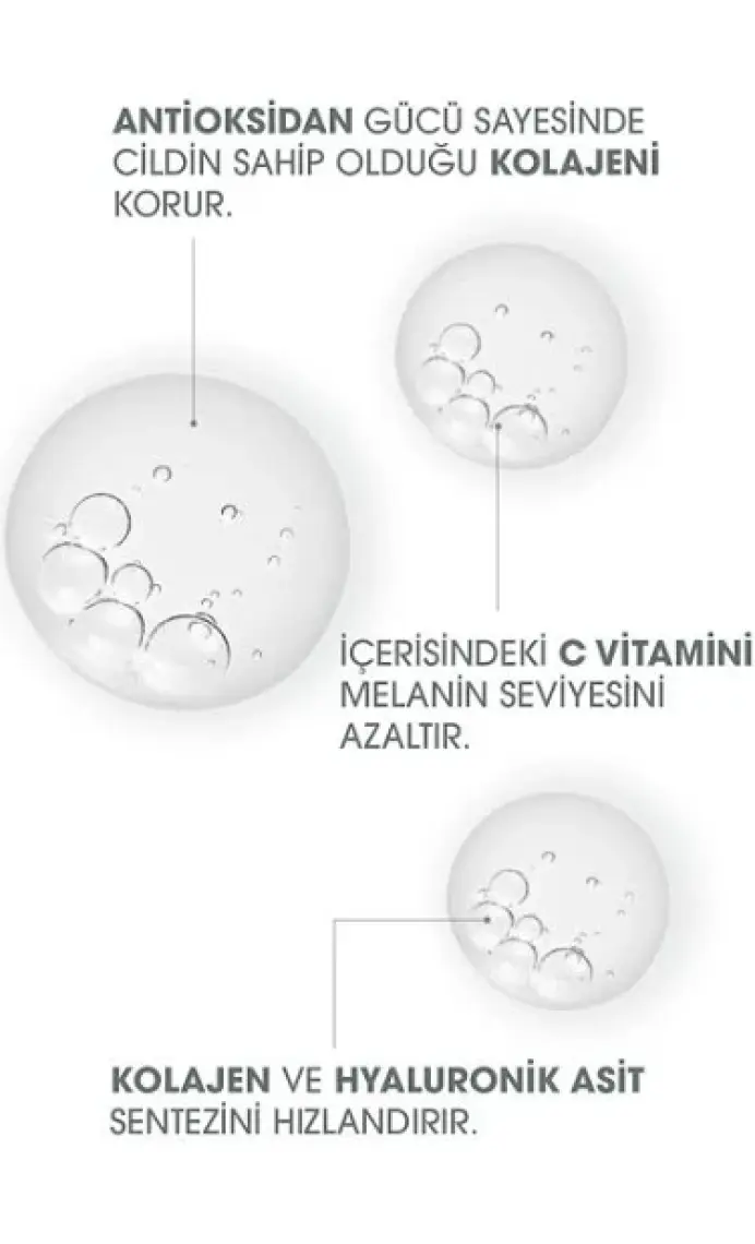 Herbaderm Süper Serum (Collagen+ C Marine Kolajen %3+ 3-O-Etil Askorbik Asit % 0,5) Sıkılaştırıcı ve Aydınlatıcı 30 Ml