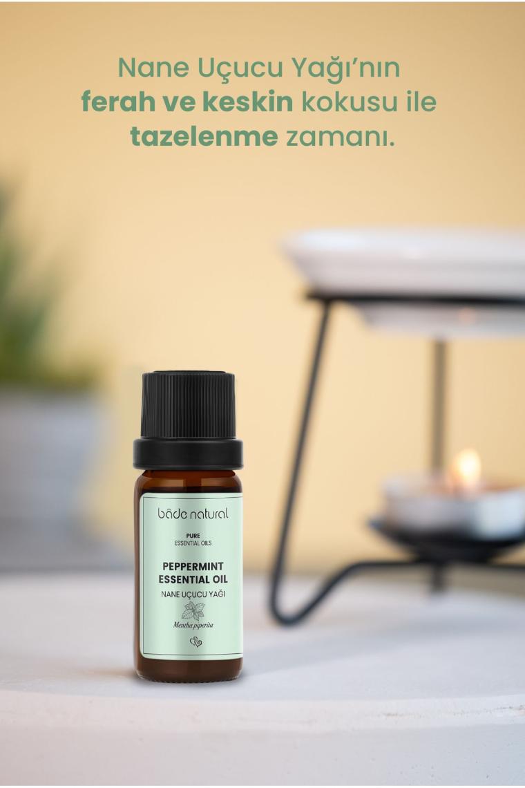 Bade Natural Nane Uçucu Yağı %100 Saf 10 ml