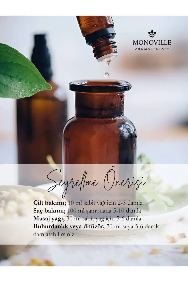 Monoville Greyfurt Uçucu Yağı 10 ml %100 Saf Ve Doğal ( Grapefruit Essential Oil )