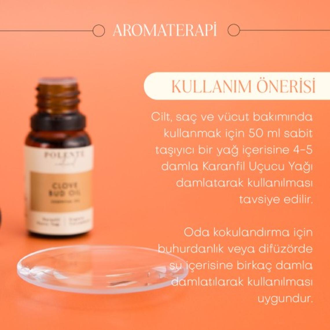 Polente Natural Karanfil Uçucu Yağ (10 ml)