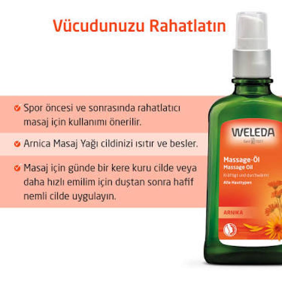 Weleda Arnika Masaj Yağı 100ml