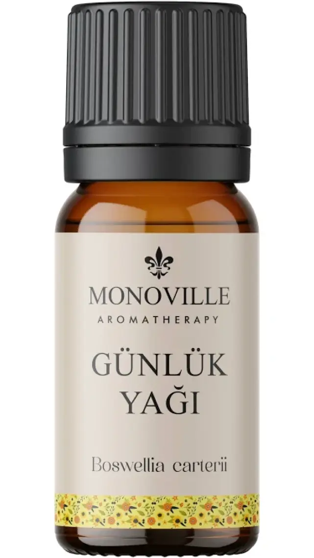 Monoville Günlük Uçucu Yağı 10 ml %100 Saf Ve Doğal ( Frankincense Essential Oil )