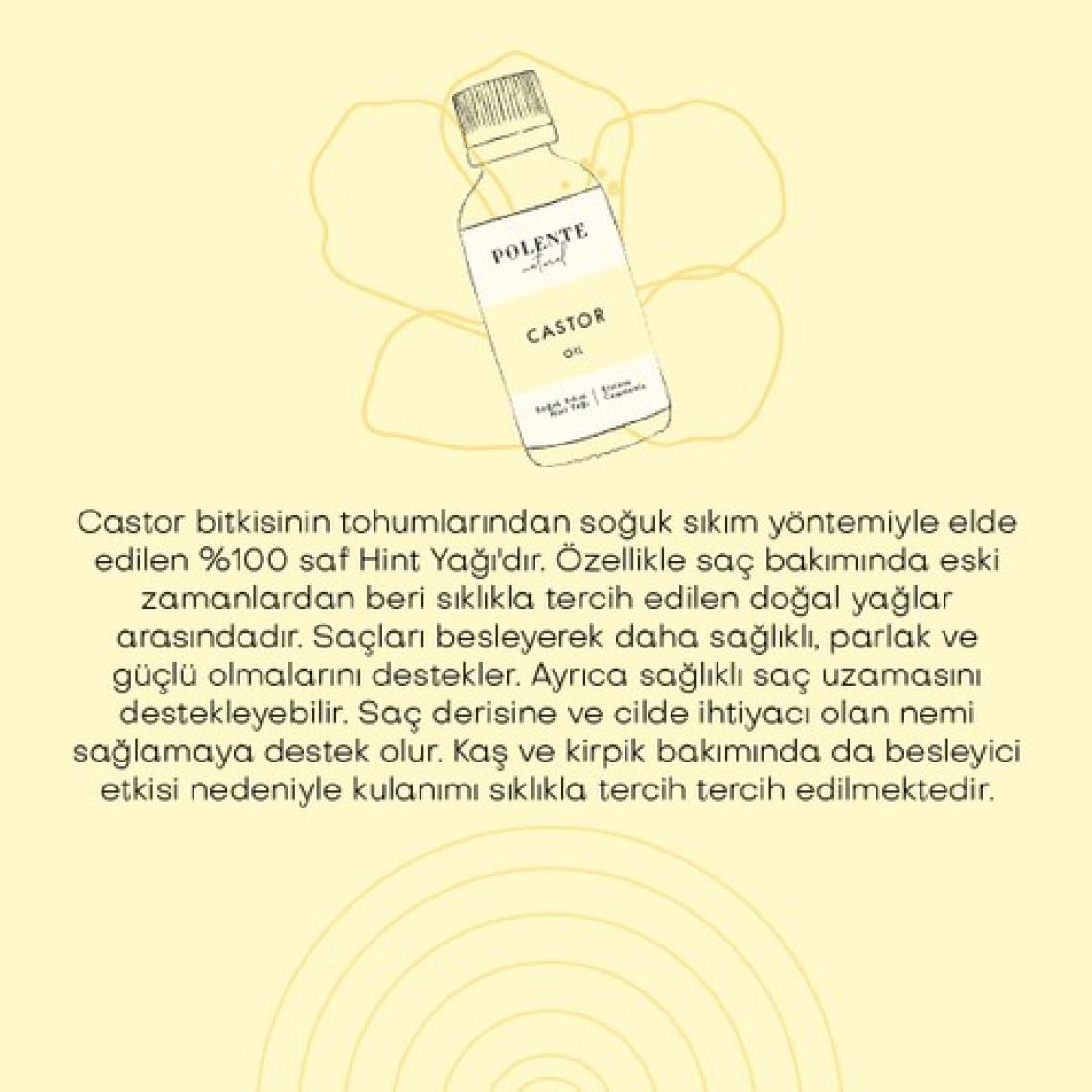 Polente Natural Hint Yağı - Soğuk Sıkım (50 ml)