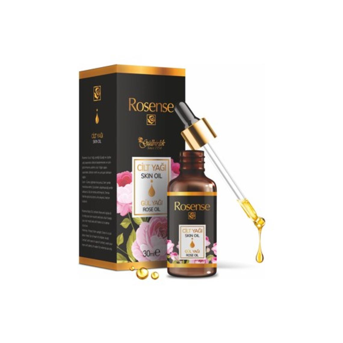 Rosense Cilt Bakım Yağı - Canlandırıcı, Nemlendirici ve Besleyici Özellikte, 30 ml, Unisex, Doğal Bitkisel İçerik