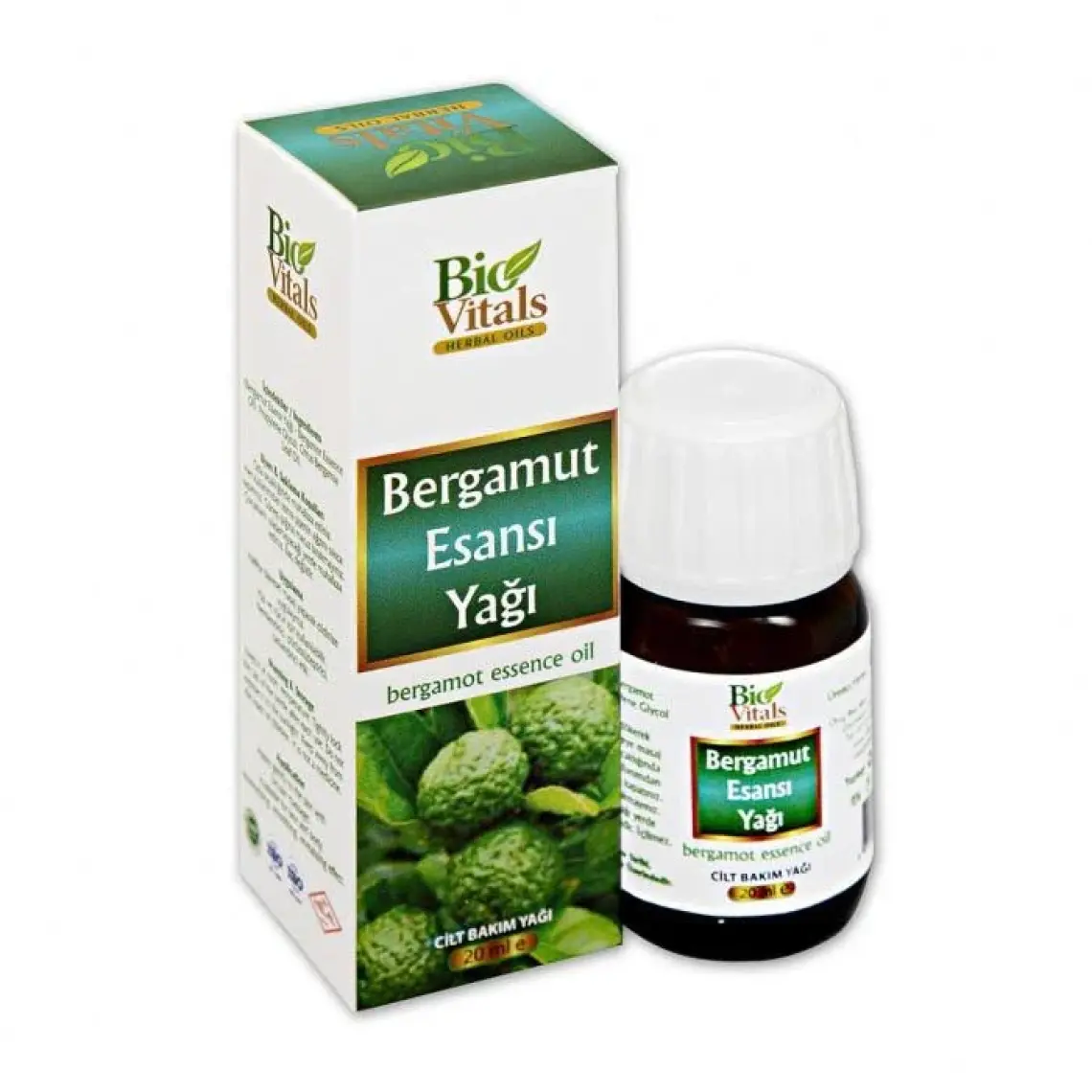 Bio Vitals Bergamut Esansı Yağı 20 ml