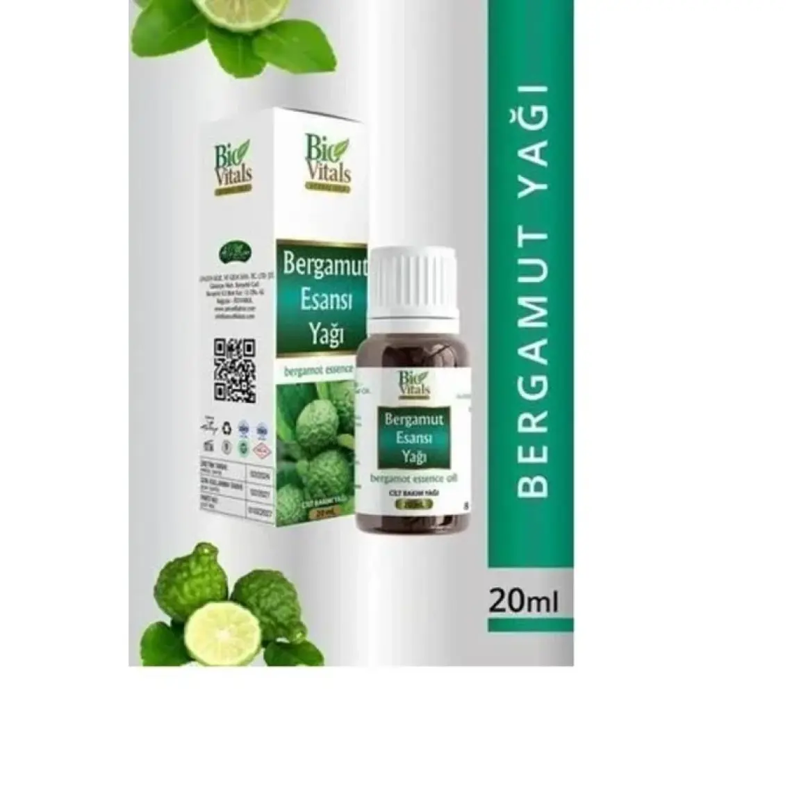 Bio Vitals Bergamut Esansı Yağı 20 ml
