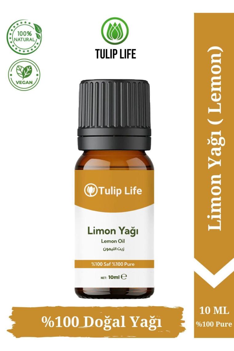 %100 Saf Limon Yağı %100 Pure Lemon Oil 10 ml