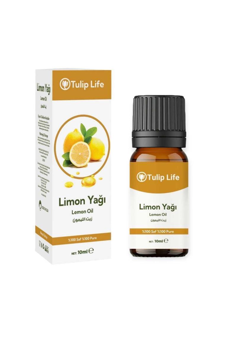 %100 Saf Limon Yağı %100 Pure Lemon Oil 10 ml