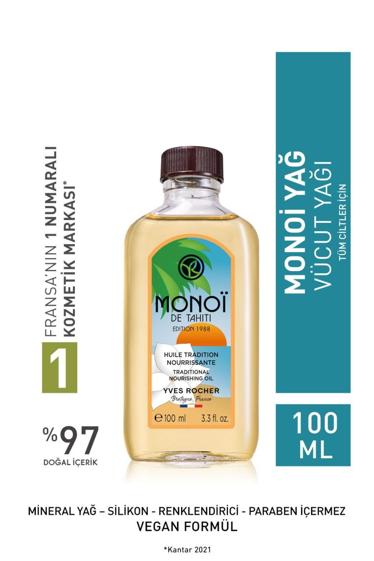 Monoi Saç ve Vücut Yağı-100 ml- 81225