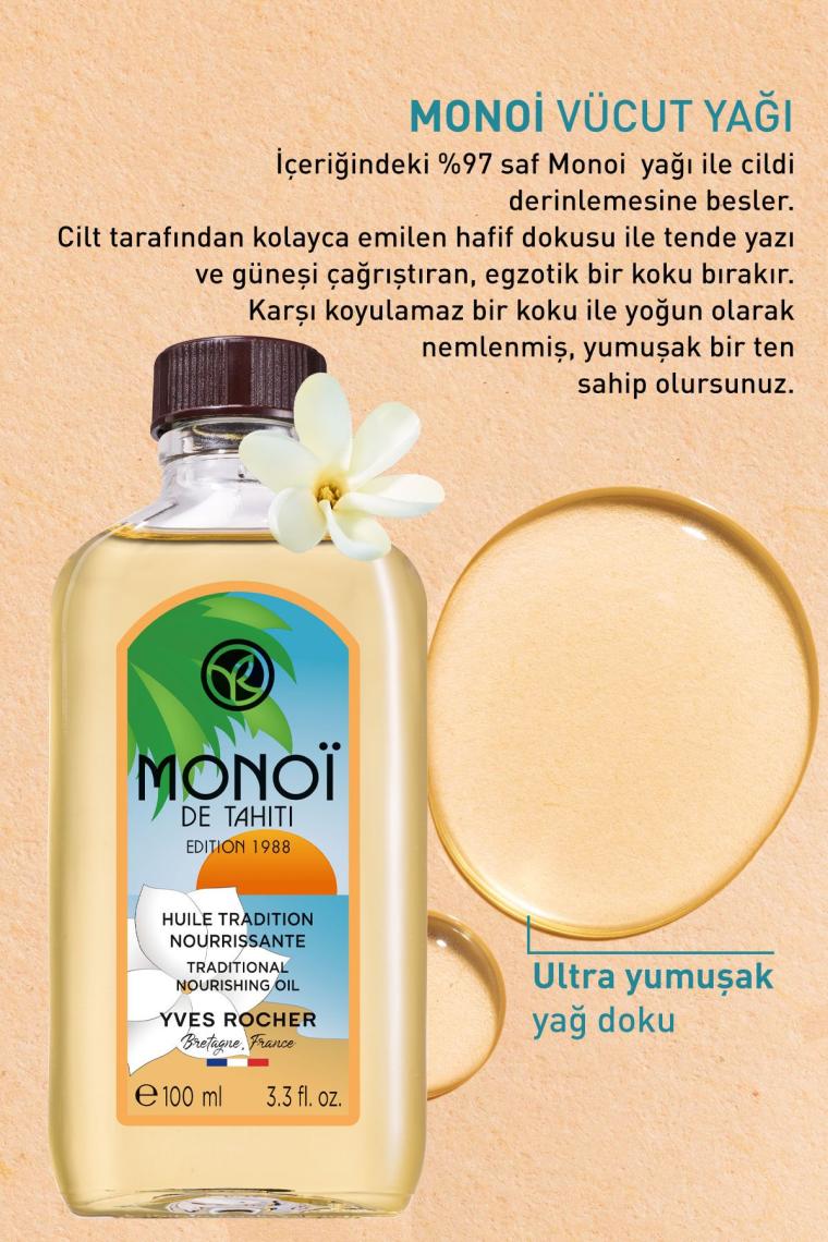 Monoi Saç ve Vücut Yağı-100 ml- 81225