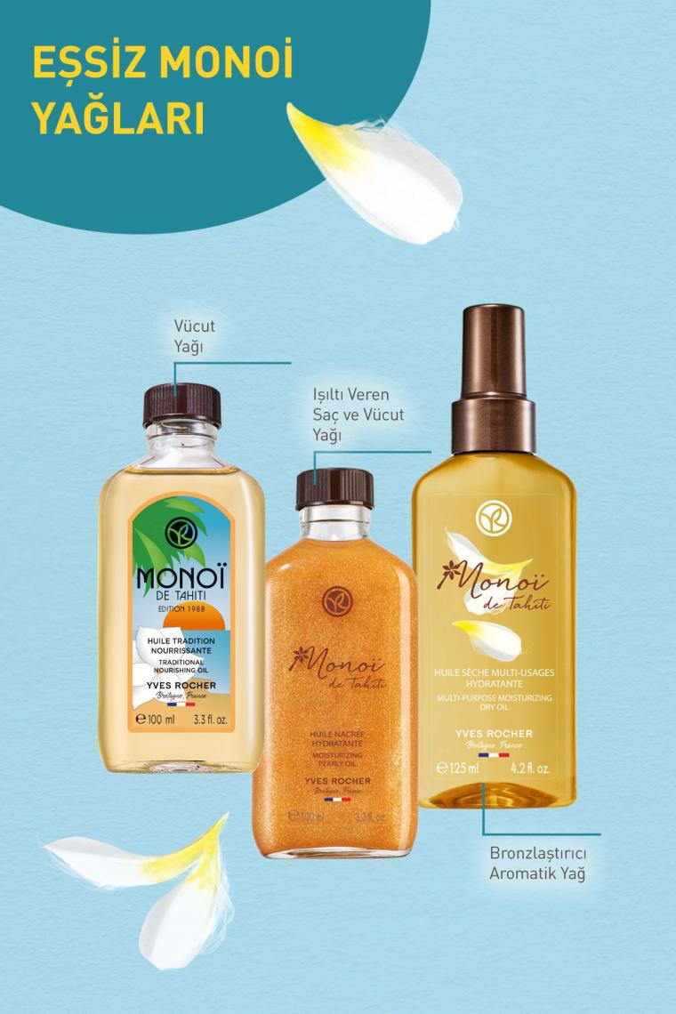 Monoi Saç ve Vücut Yağı-100 ml- 81225