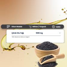 Smartcaps  Çörekotu Yağı 1000 Mg